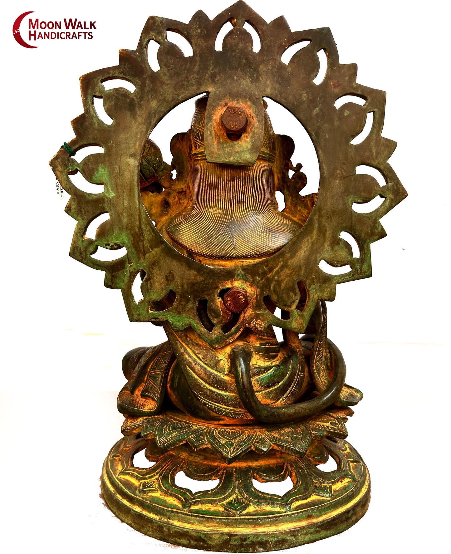 Divine Blessings: Bronze Lord Hanuman Sitting Statue CODE ROH178