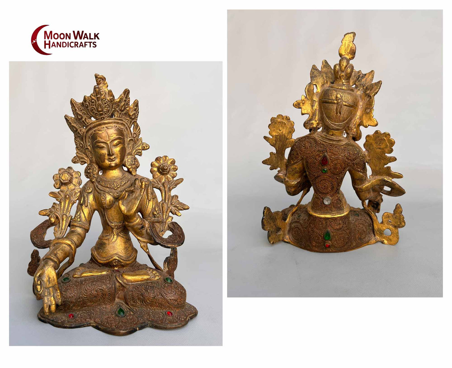 Statue der tibetisch-buddhistischen Göttin Tara – Mitfühlende Retterin