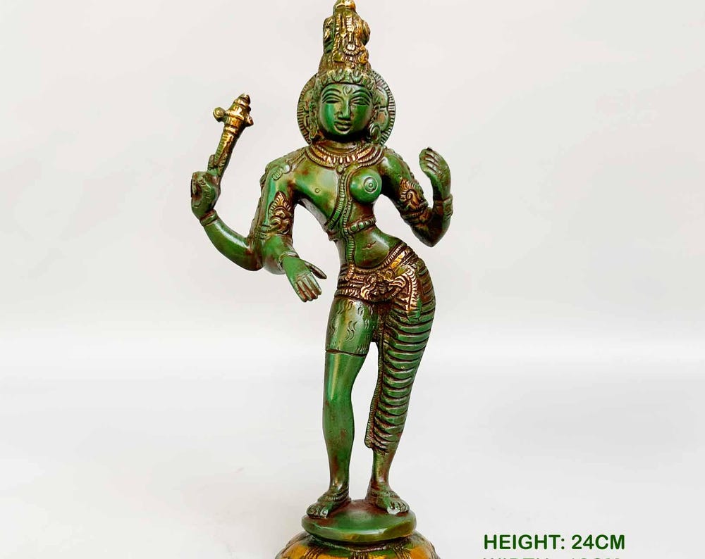 Ardhanarishvara Statue - Unity of Shiva & Shakti
